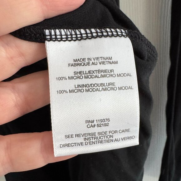 Helmut Lang Slack Jersey Twist Dress Dress in Black, size Medium - Picture 6 of 6